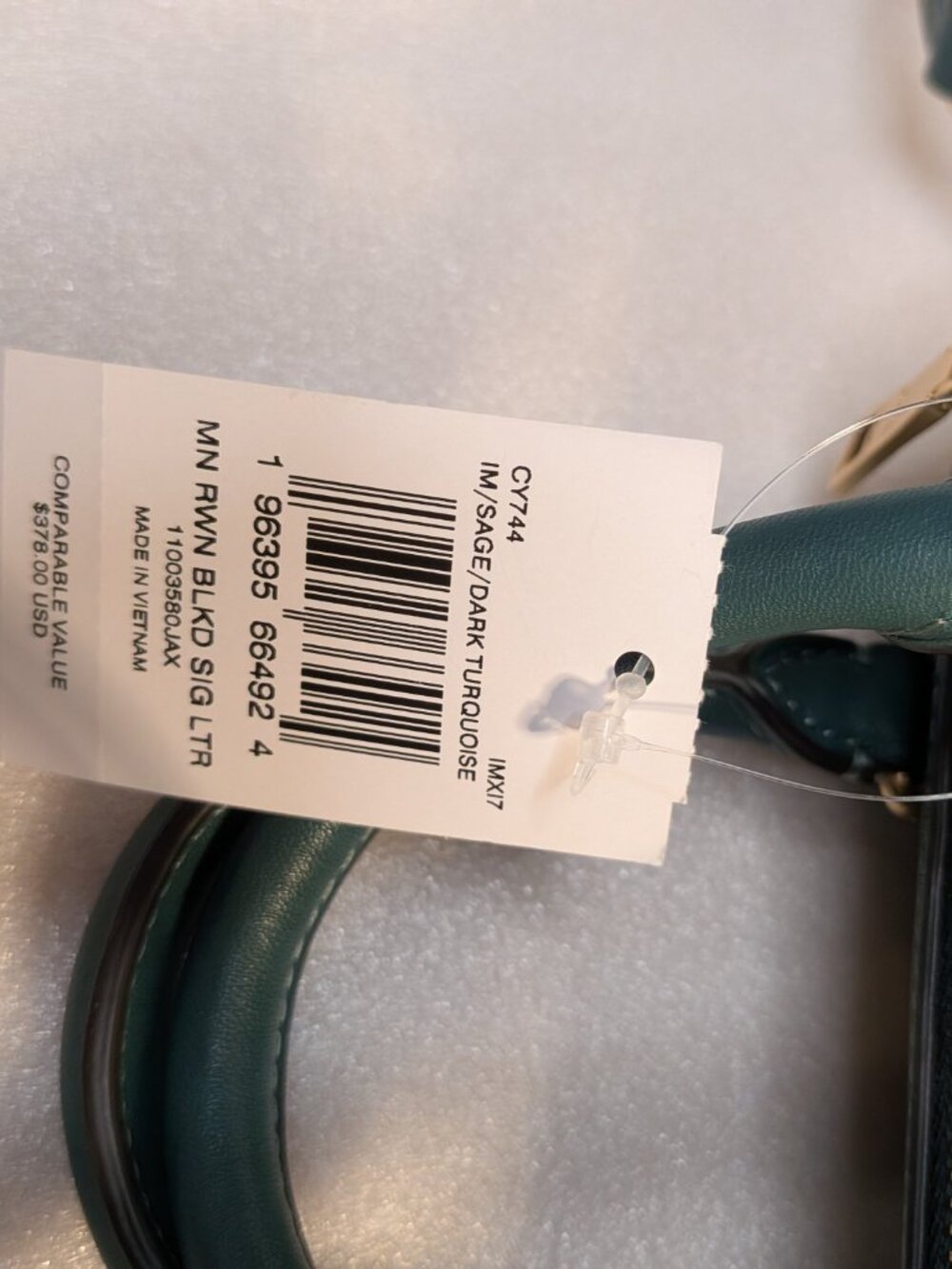 NWT Coach Mini Rowan Crossbody Bag In Blocked Signature Leather (CY744) - Picture 10 of 10
